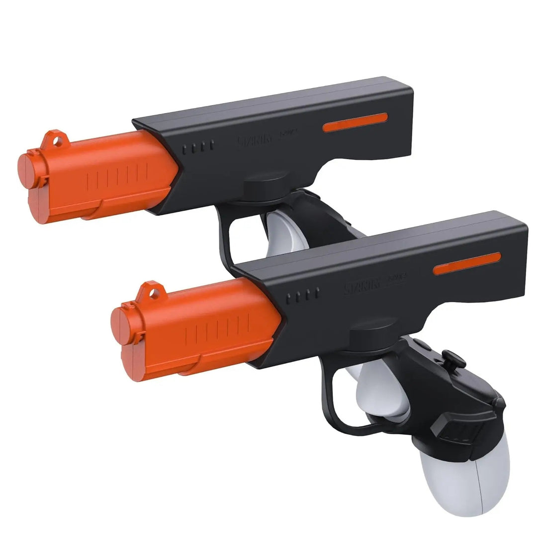 Enhanced VR Gun Stock Pistol Grips for Meta Quest 3/3S with realistic design