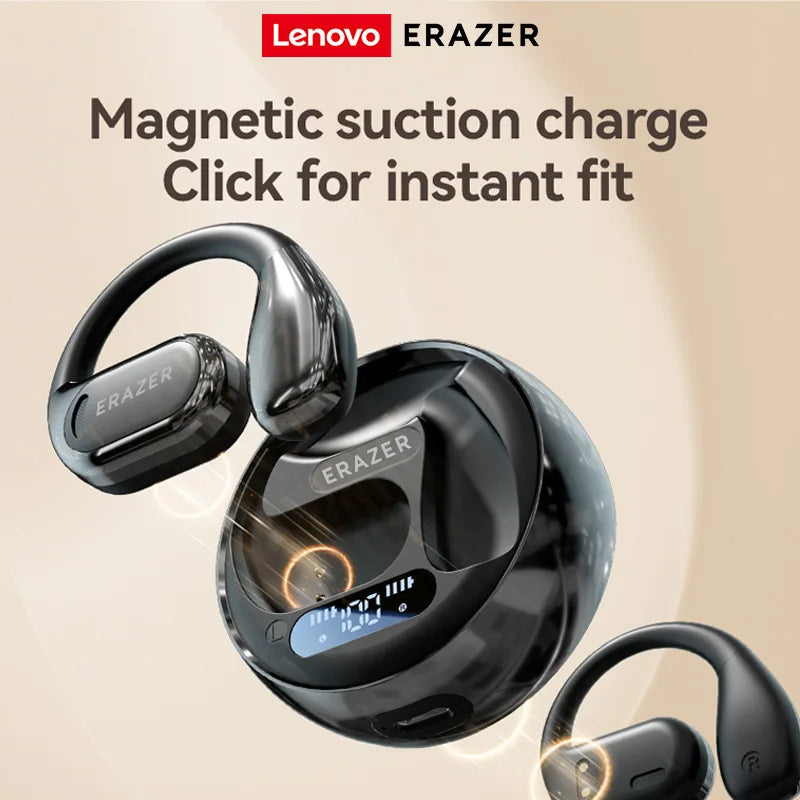 Lenovo Erazer XF20 Bluetooth 5.4 Earphones with Digital Power Display – Premium Sound & Smart Features