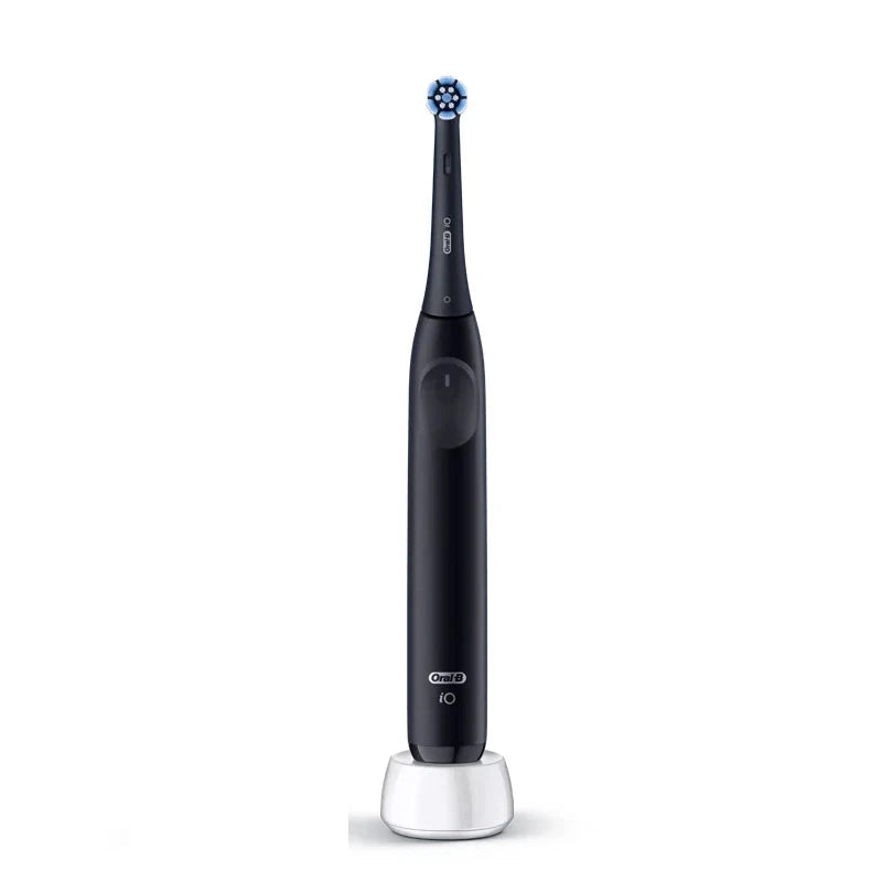 Oral B iO Series 2 electric toothbrush with multiple cleaning modes and waterproof design, black