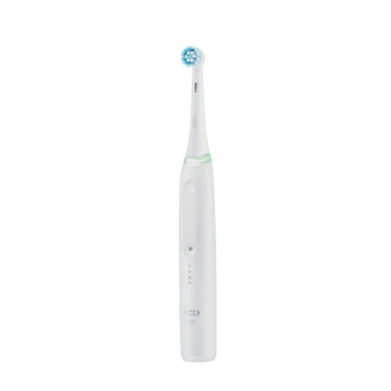 Oral-B iO Series 4 electric toothbrush with magnetic technology and 2-minute timer for effective cleaning