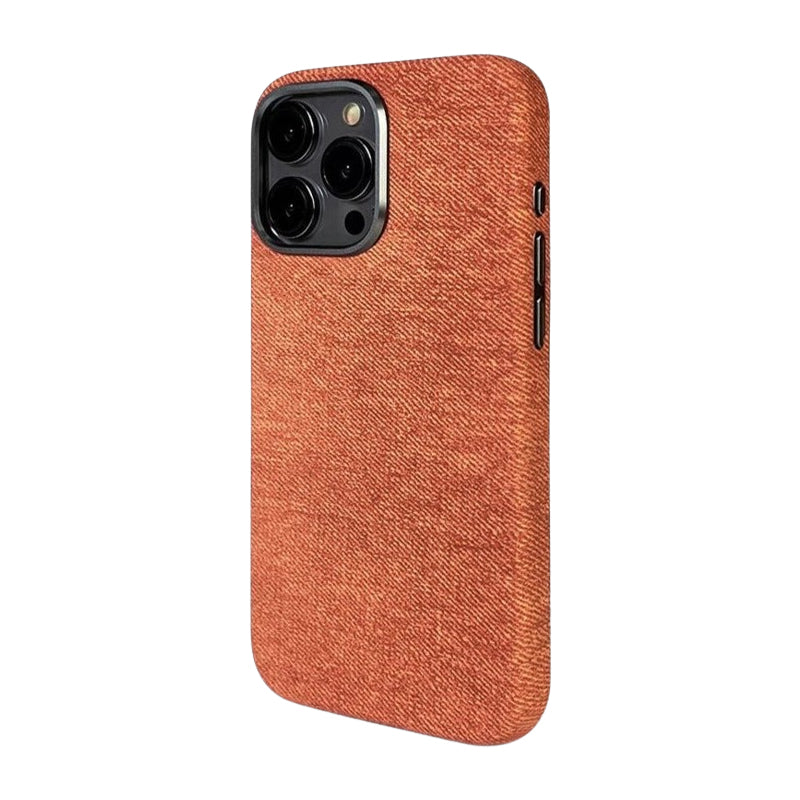 Luxury Denim Texture Leather Case for iPhone 14 Series