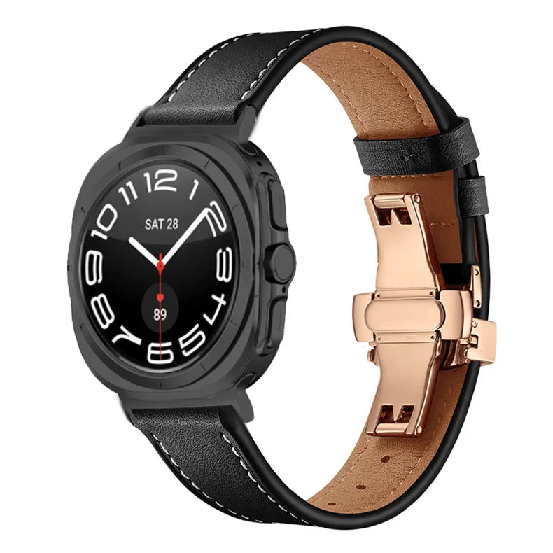 Premium Leather Strap for Samsung Galaxy Watch Ultra