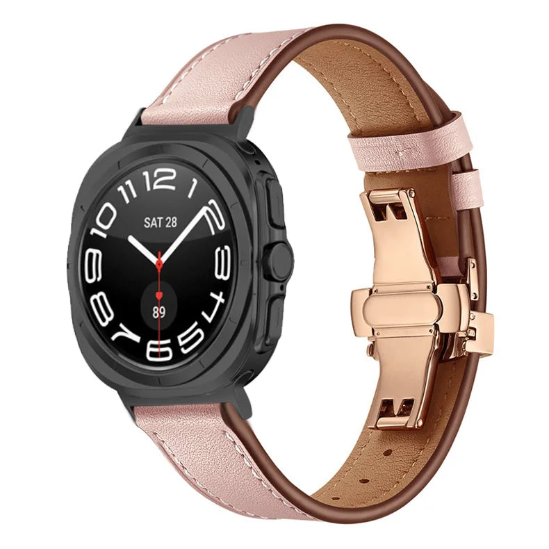 Premium Leather Strap for Samsung Galaxy Watch Ultra