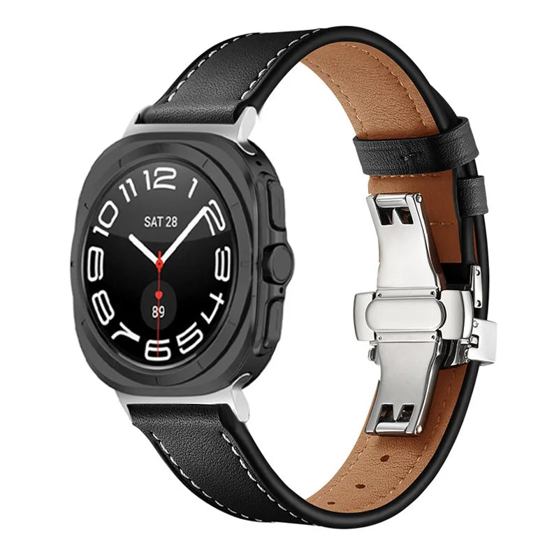 Premium Leather Strap for Samsung Galaxy Watch Ultra