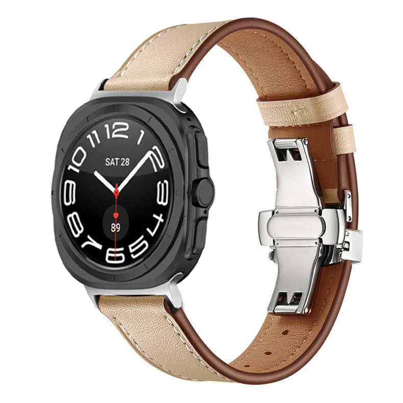 Premium Leather Strap for Samsung Galaxy Watch Ultra