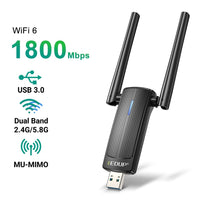 EDUP AX1800 WiFi 6 USB 3.0 Adapter for 2.4GHz/5GHz Networks