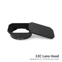 JJC Square Metal Lens Hood Compatible with Fujifilm XF14mm F2.8 R Lens