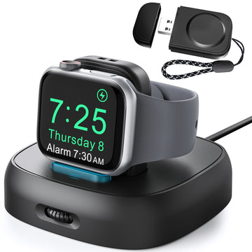 Sikai 2-in-1 Portable Magnetic Charger Stand for Apple Watch