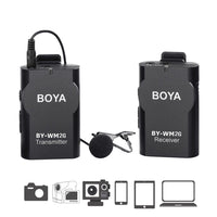 BOYA BY-WM2G Wireless Lavalier Microphone Kit with GoPro Cable Adapter