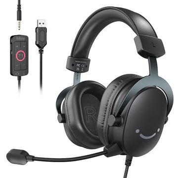 FIFINE 7.1 Surround 3.5 mm Jack USB Headset