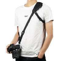 Quick Release Sling Strap with Zipper Pouch