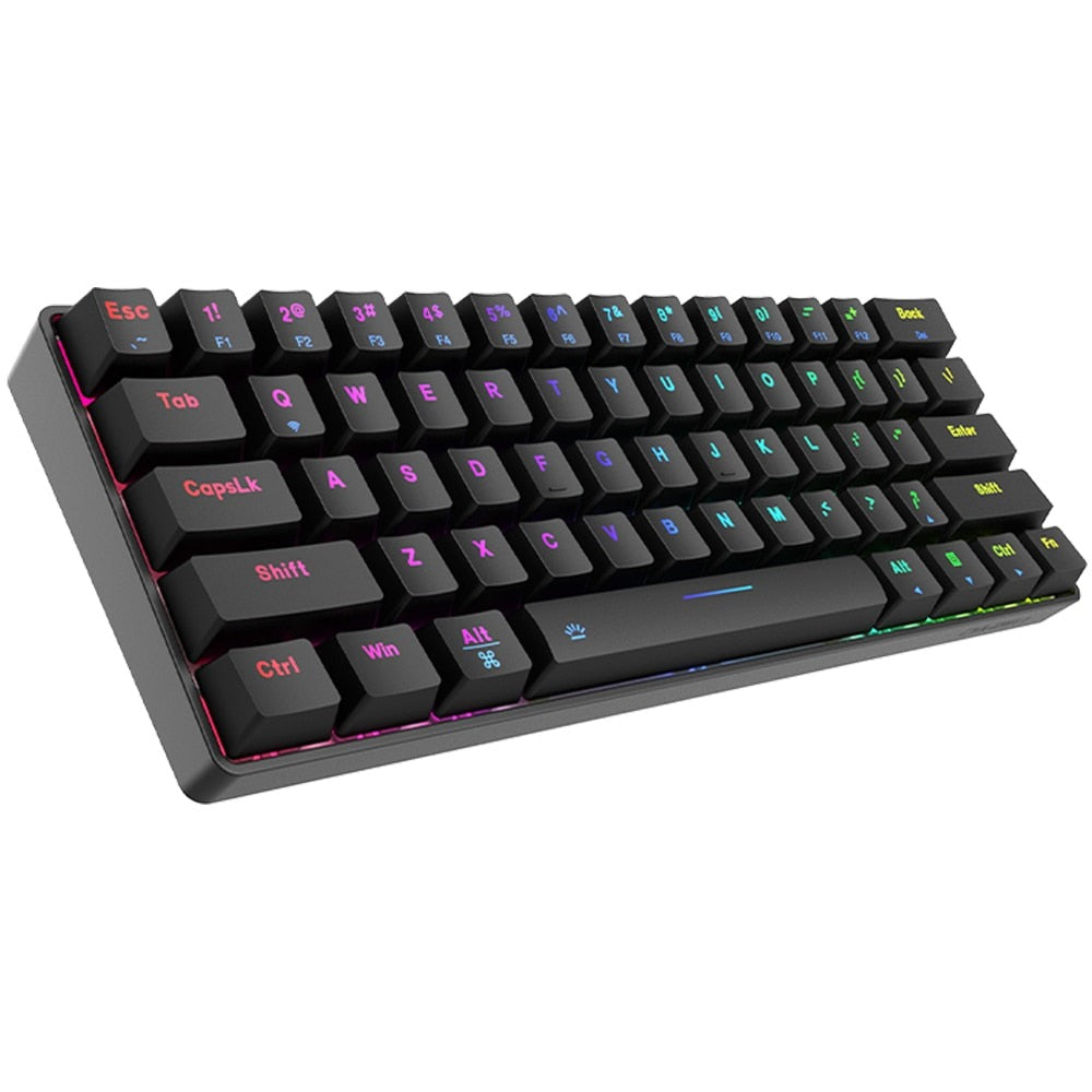 DAREU 61 Keys Mini Mechanical Keyboard